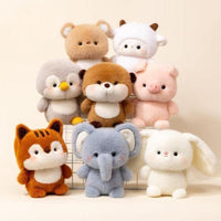 Soft Plush Animal Toys Assorted Animals Stuffed Dolls for Kids